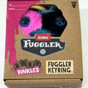 ZURU Fuggler Baby Pinkles Keyring - Pink & Black